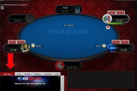 Pokertisch, Online Poker