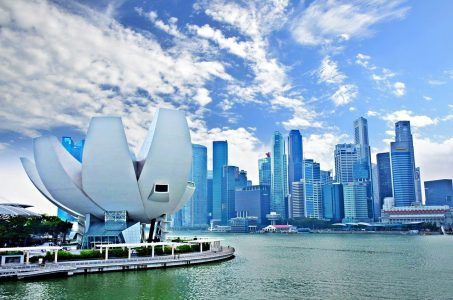 Singapur Hafen