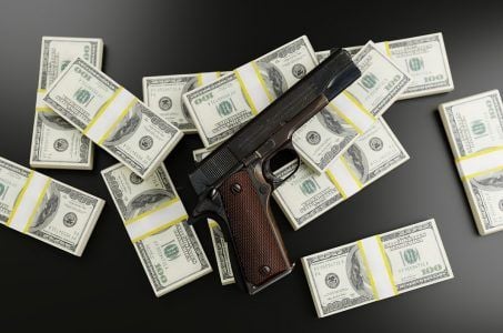 Pistole Geld