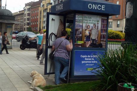 ONCE, spanische Lotterie, Lotto-Kiosk