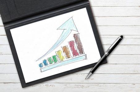 Statistik, Umsatzanstieg, Diagramm