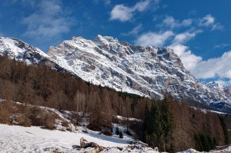 Cortina d’Ampezzo, Italien, Berge, Skigebiet