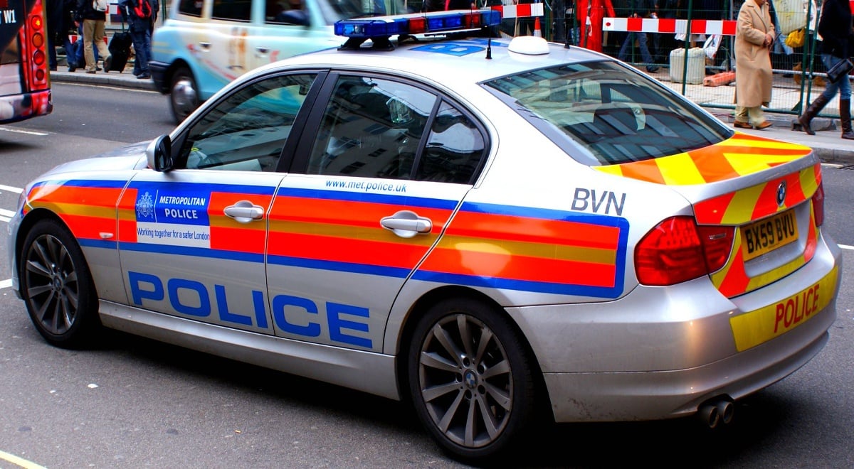 Polizeiwagen Großbritannien