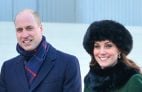 Herzogin Kate und Prinz William im Winter