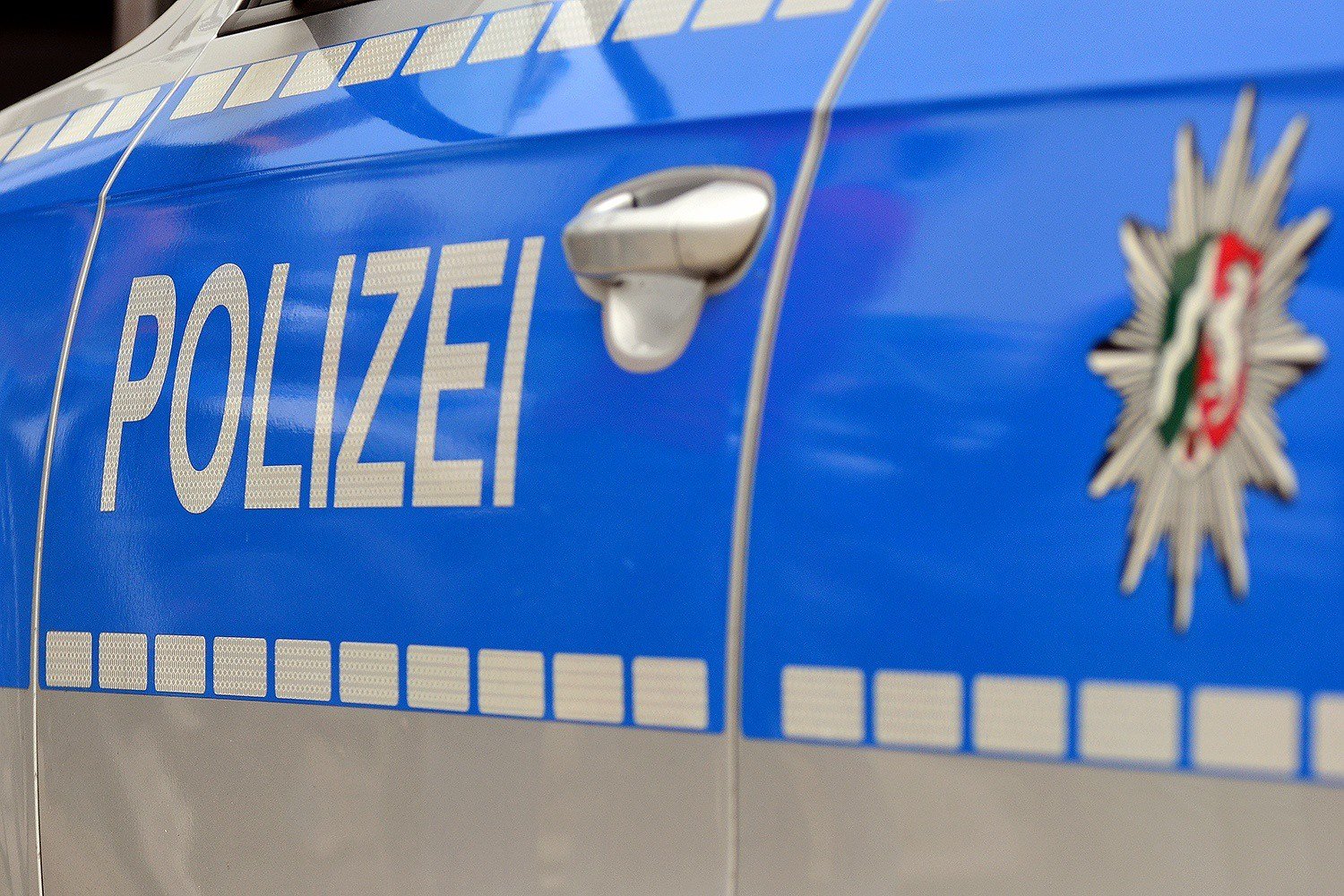 Polizeiauto NRW Nahaufnahme