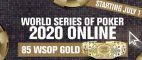 WSOP 2020 online Logo