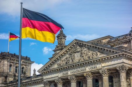 deutsche Flagge, Bundestag