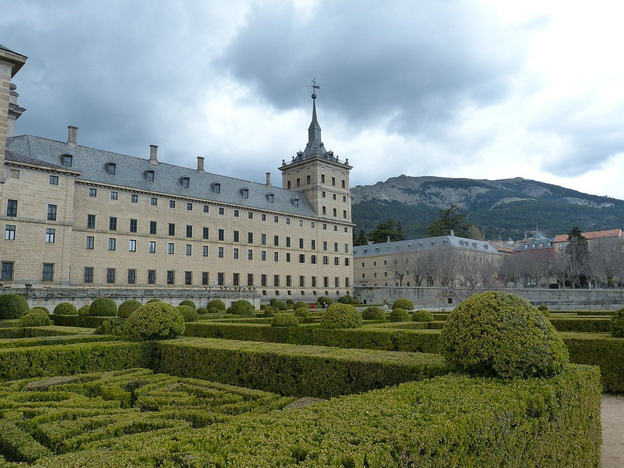 Park in Madrid, Spanien