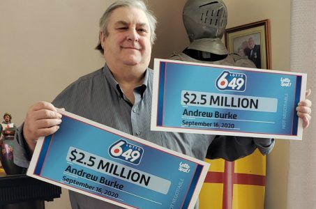 Andrew Burke Lotto Gewinn