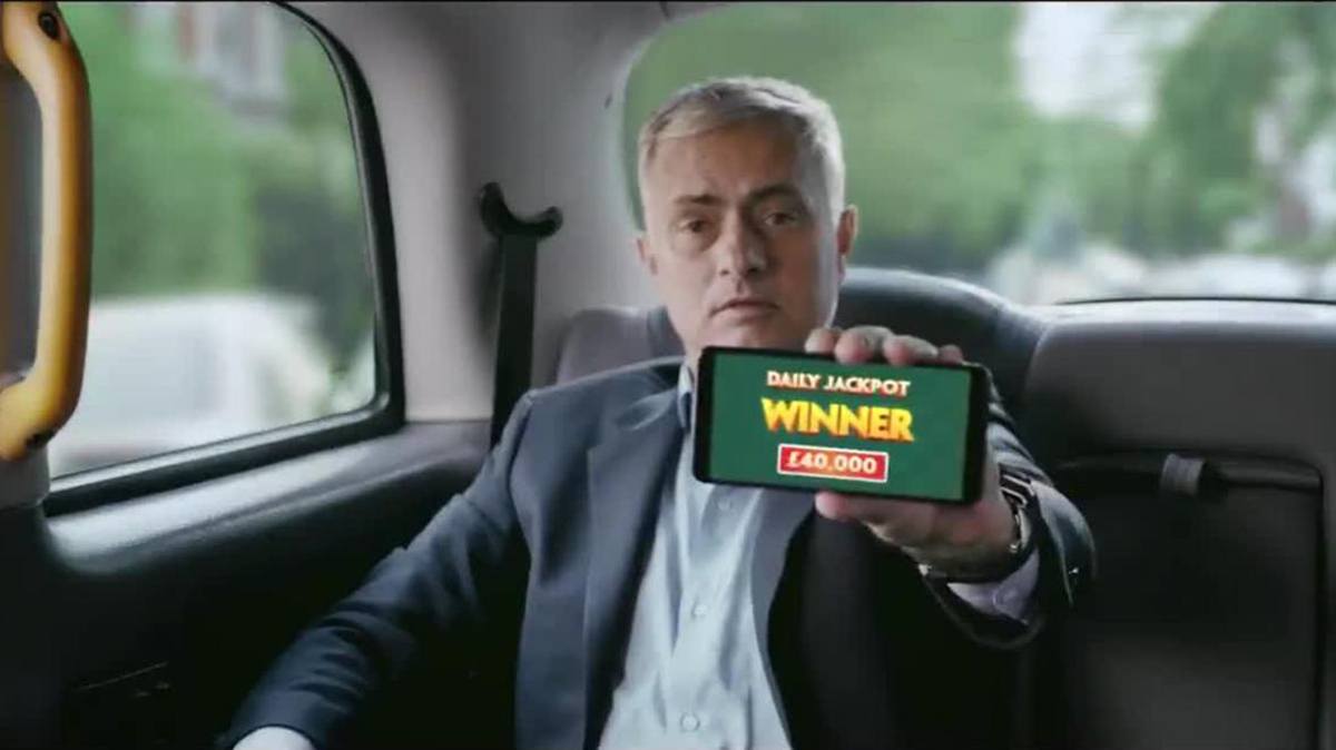 José Mourinho Werbung Paddy Power