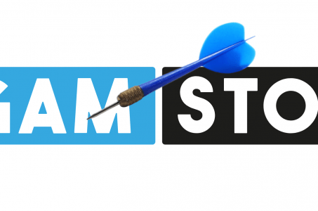 GAMSTOP Logo, Dartspfeil