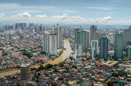 Blick auf Manila, Panorama