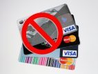 Verbot Kreditkarten