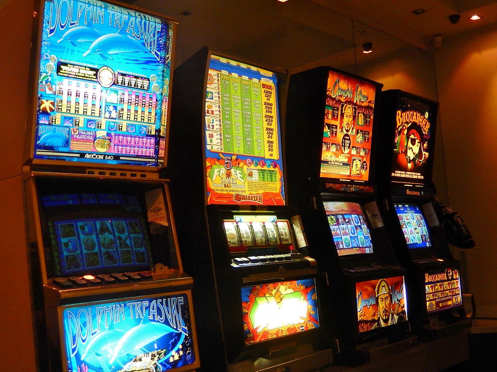 Spielautomaten, Australien, Pokies