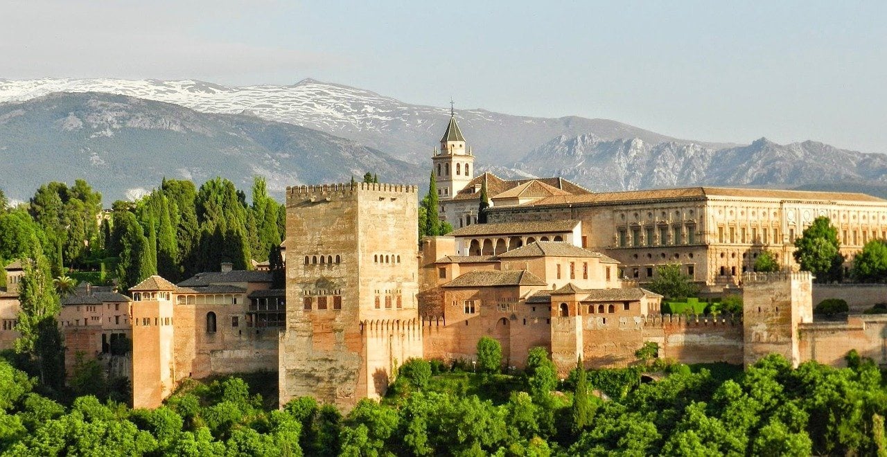 Andalusien, Alhambra, Spanien