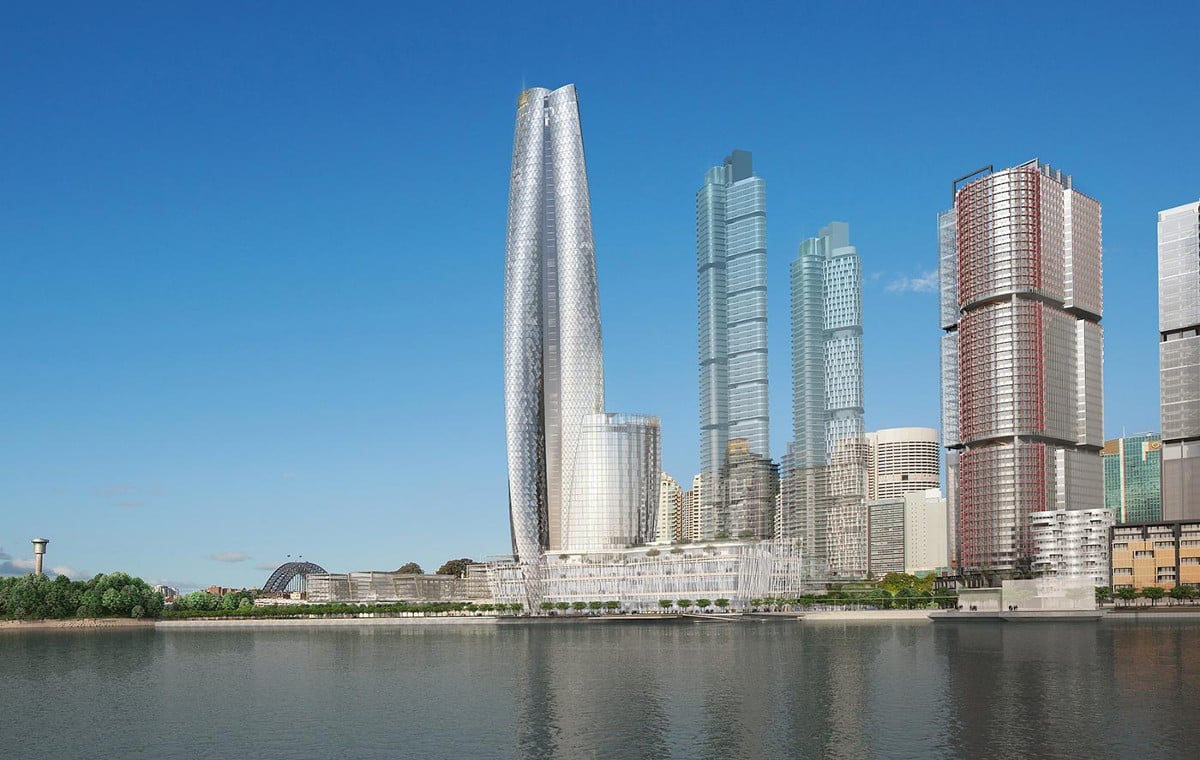 Skyline Sydney Barangaroo