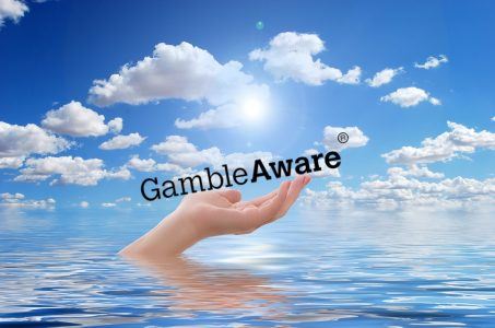 Hand, Wasser, GamgleAware Logo