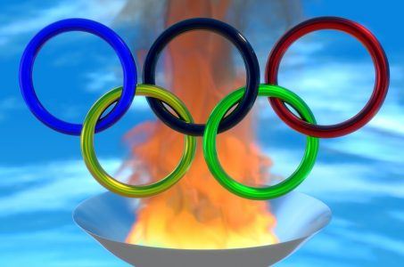 Olympische Ringe, Fackel