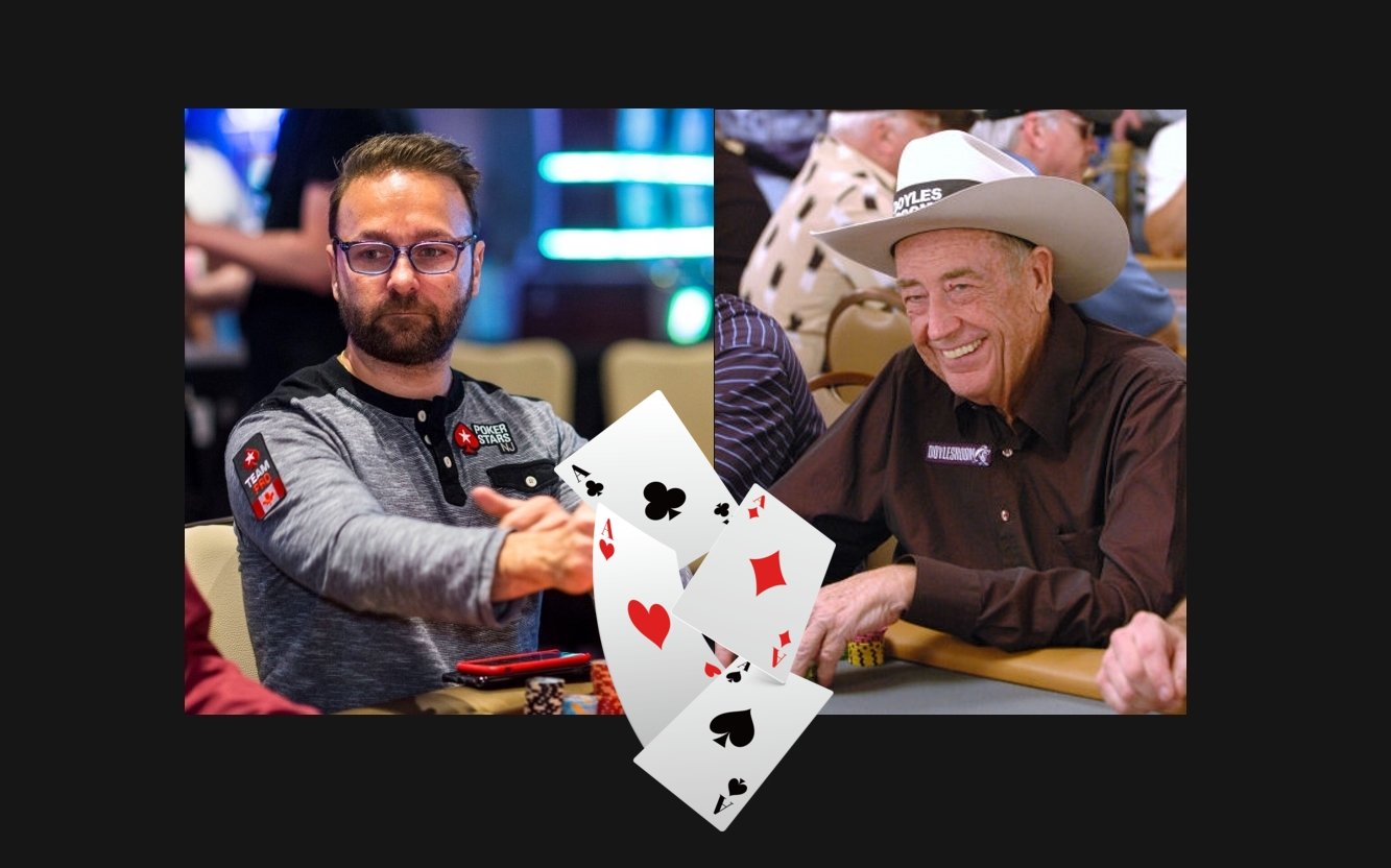 Daniel Negreanu Doyle Brunson