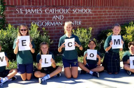 Schüler St. James Catholic School Torrance