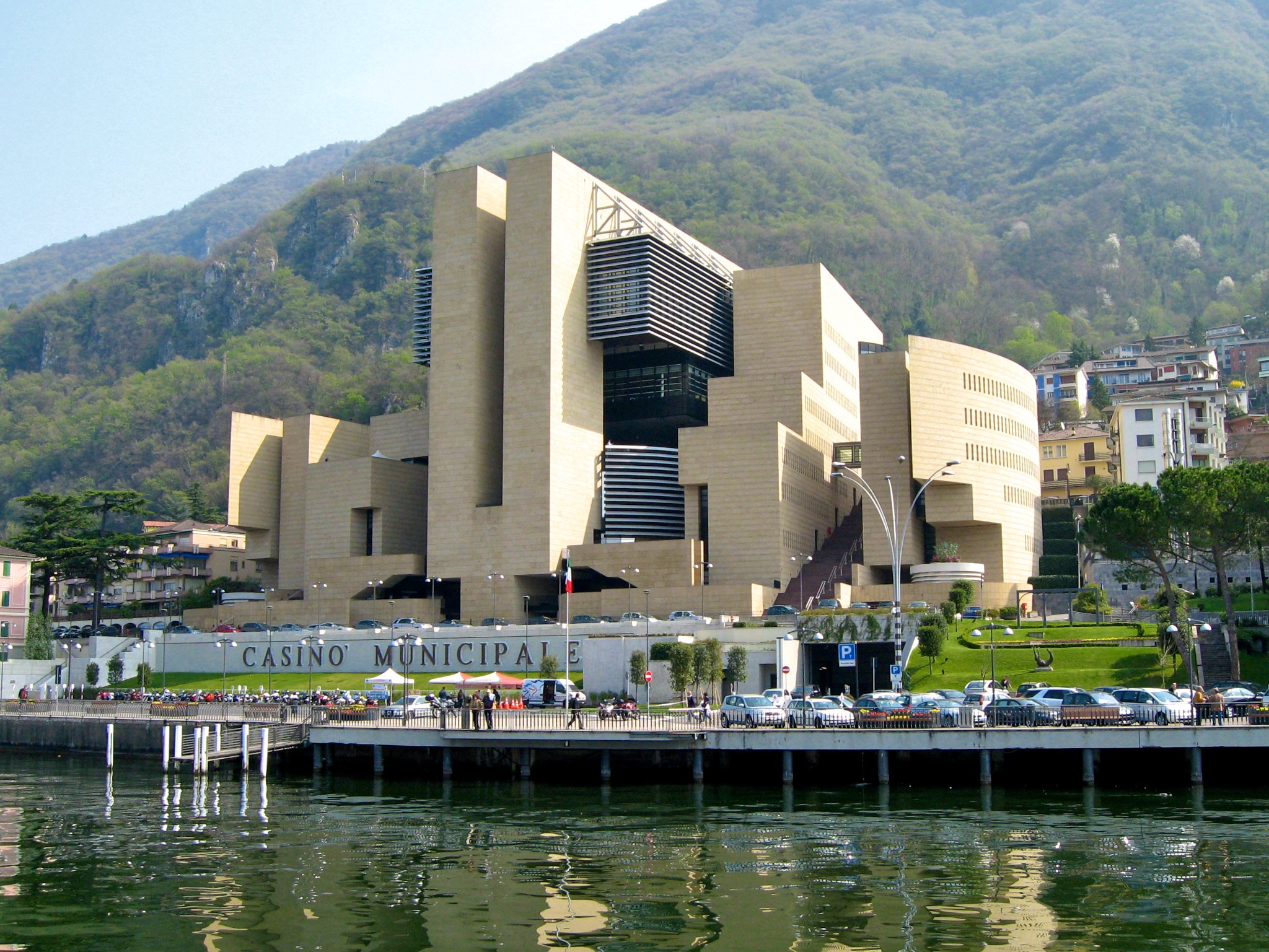 Casino Gebäude Wasser Casinò di Campione