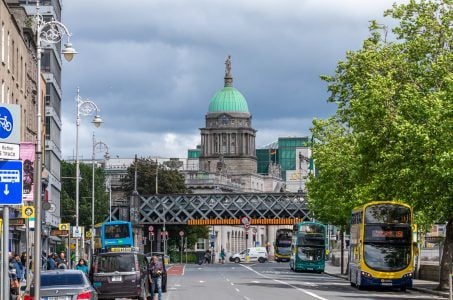 Eden Quay Dublin Irland