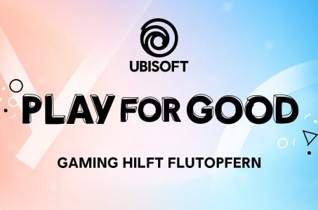 Play for Good Text, Ubisoft Logo