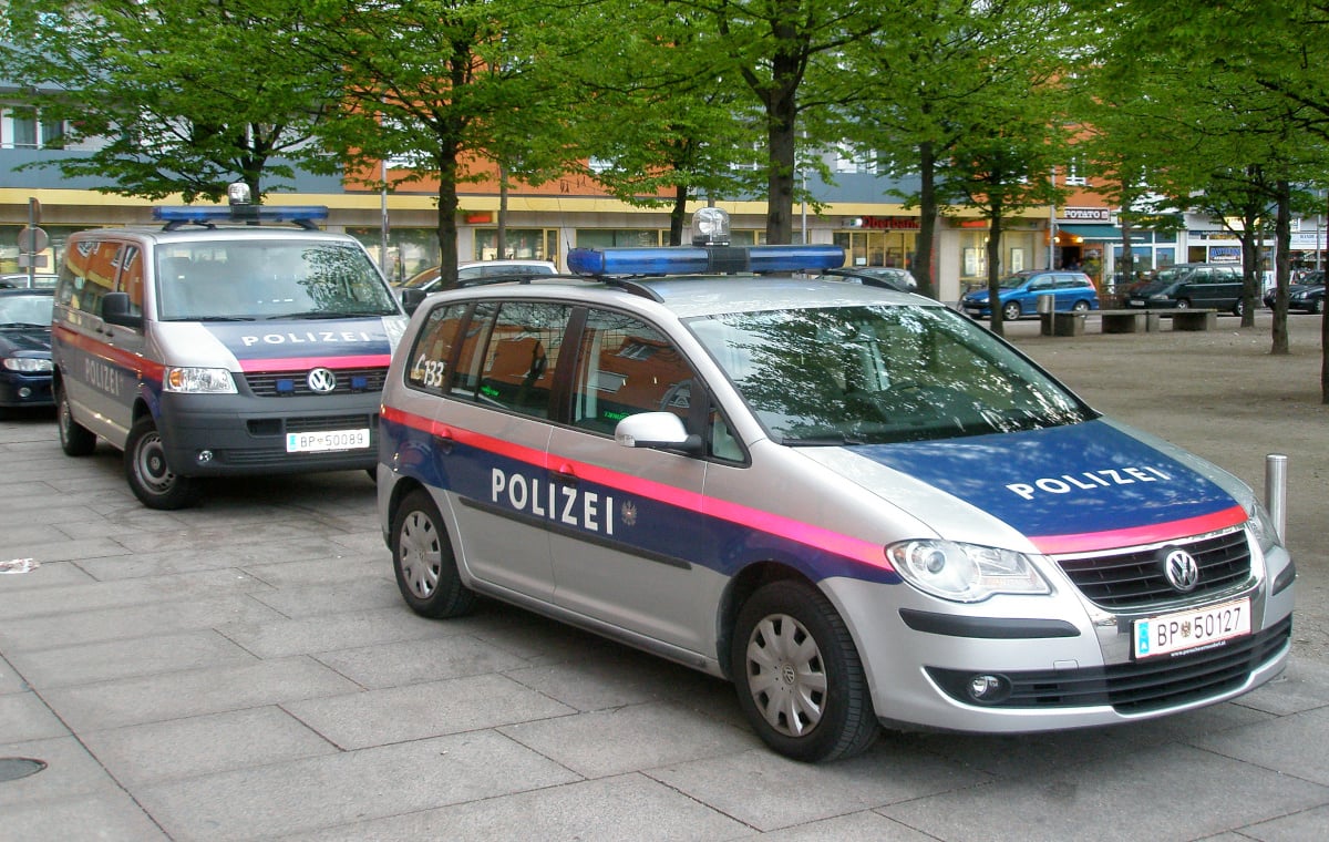 Polizeiwagen Österreich