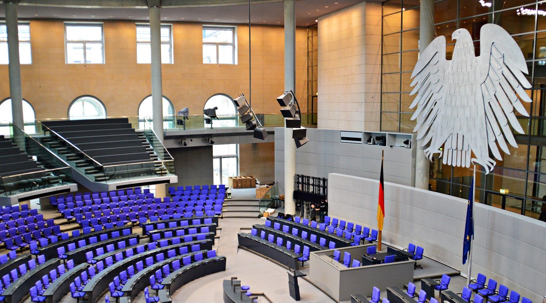 Plenarsaal Deutscher Bundestag