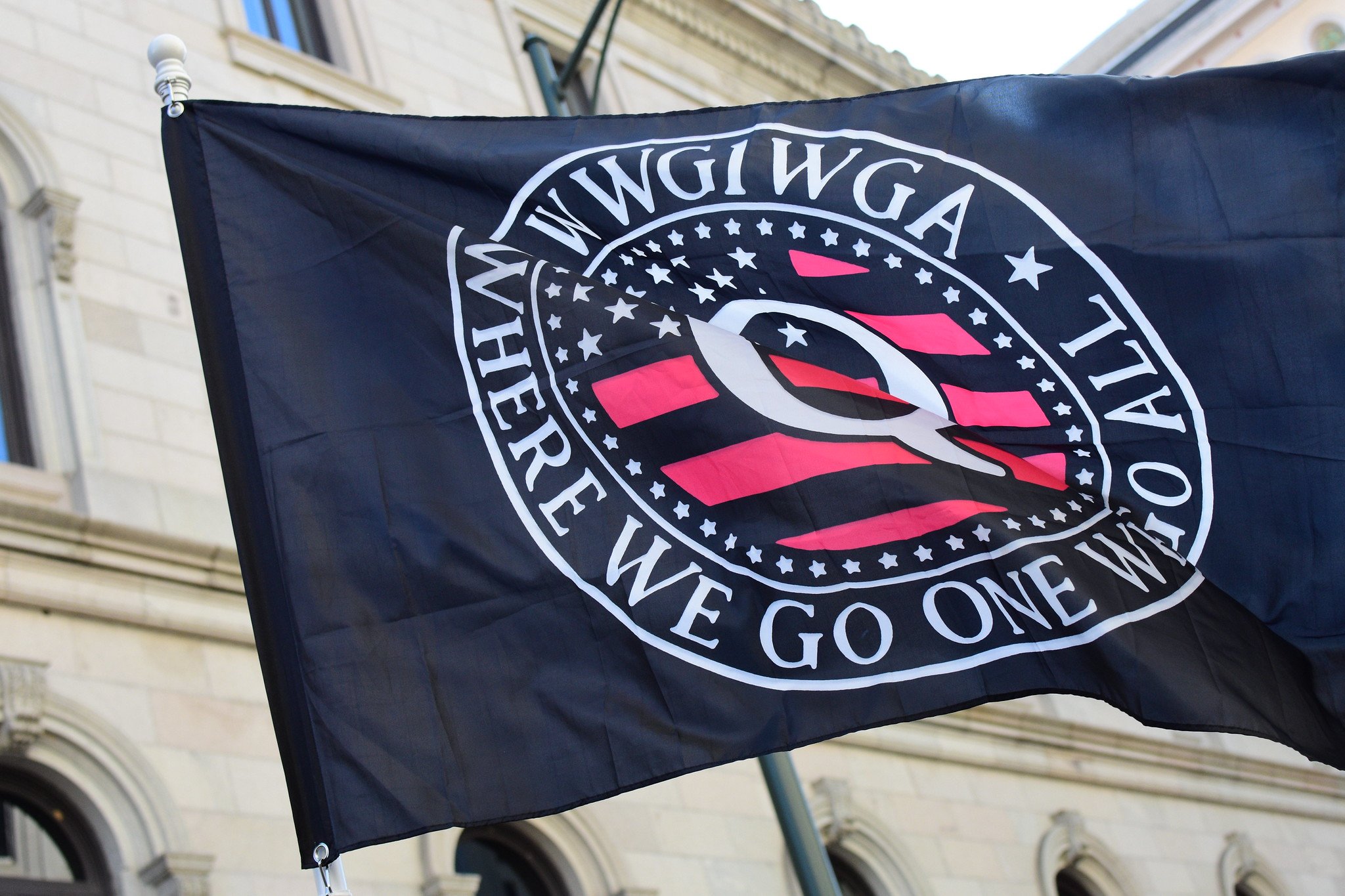 QAnon-Flagge