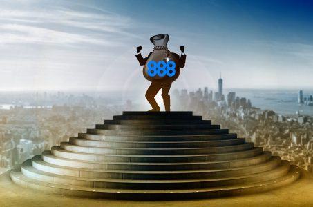 888 Logo, Treppe, Sack