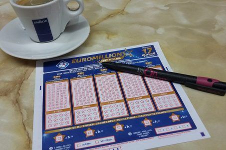 EuroMillions Los Stift Kaffee