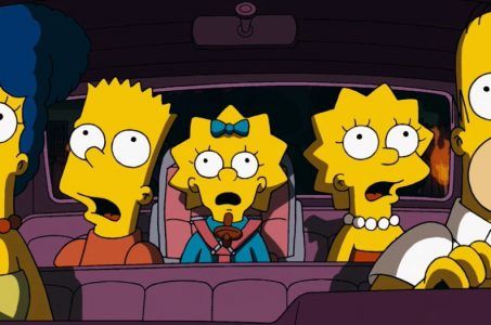 Simpsons im Auto