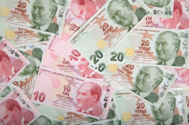 Türkische Lira Geldscheine