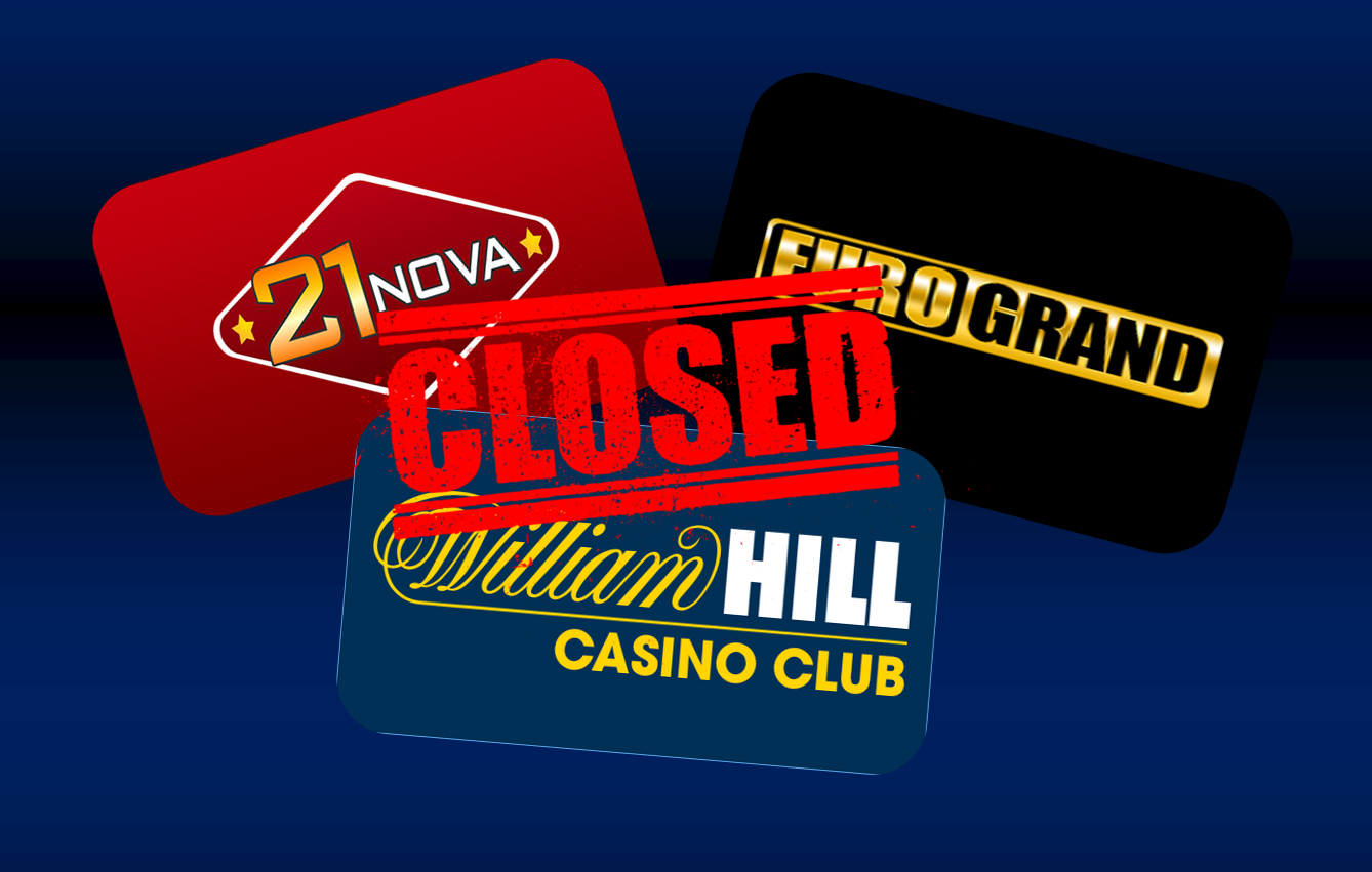 Casino-Logos, Closed