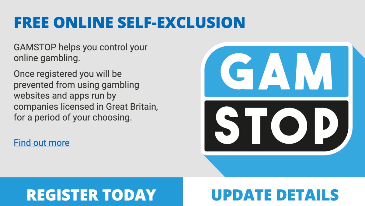 GamStop Webseite