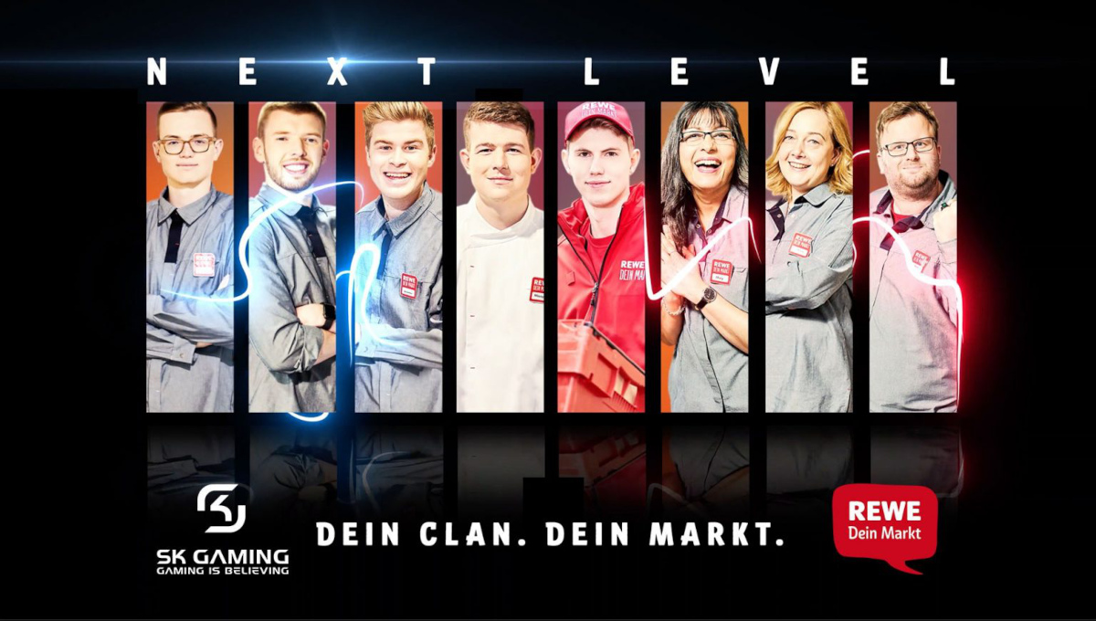 Rewe-Sponsoring von SK Gaming