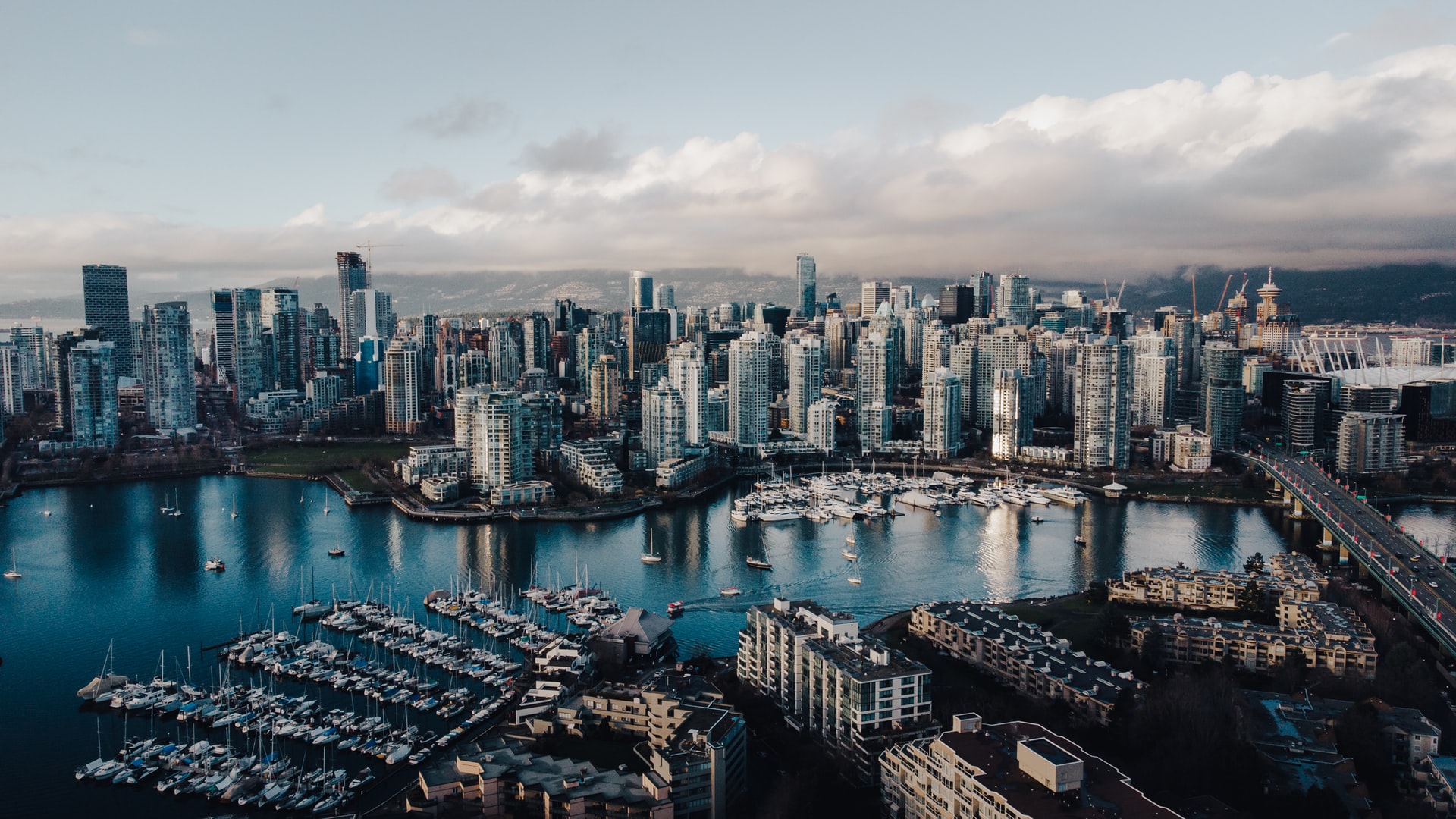 Blick auf Vancouver 