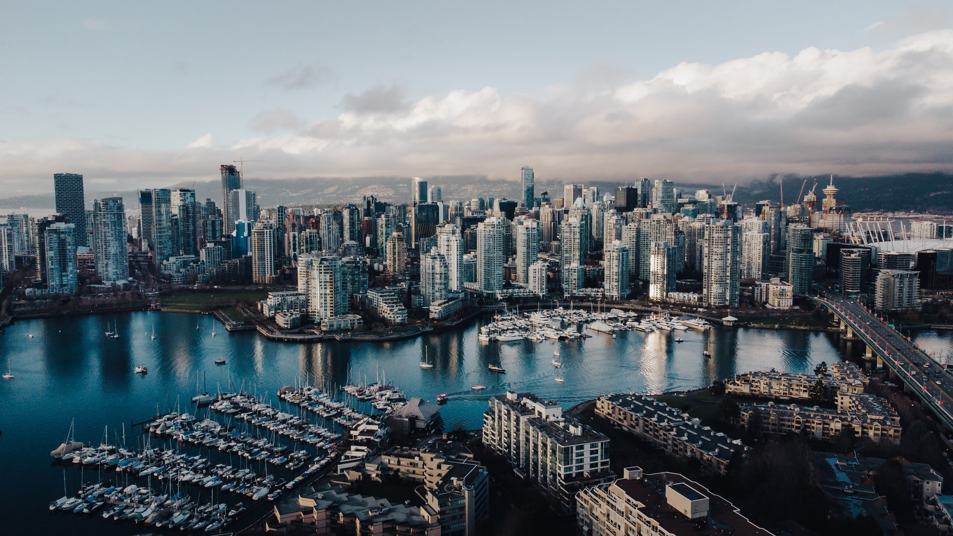 Blick auf Vancouver