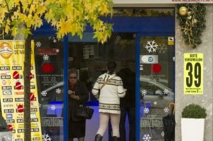 Lottoverkaufsstelle in Spanien