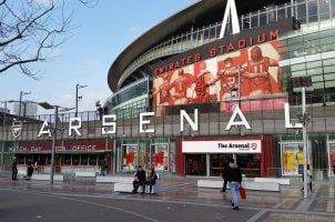 Außenansicht Stadion FC Arsenal