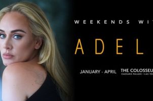 Die Adele-Konzerte sind auf unbestimmte Zeit verschoben (Bild: Caesars) Plakat Weekends with Adele