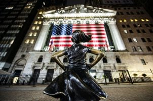 Börse Wall Street, Statue