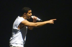 Rapper Drake beim Auftritt