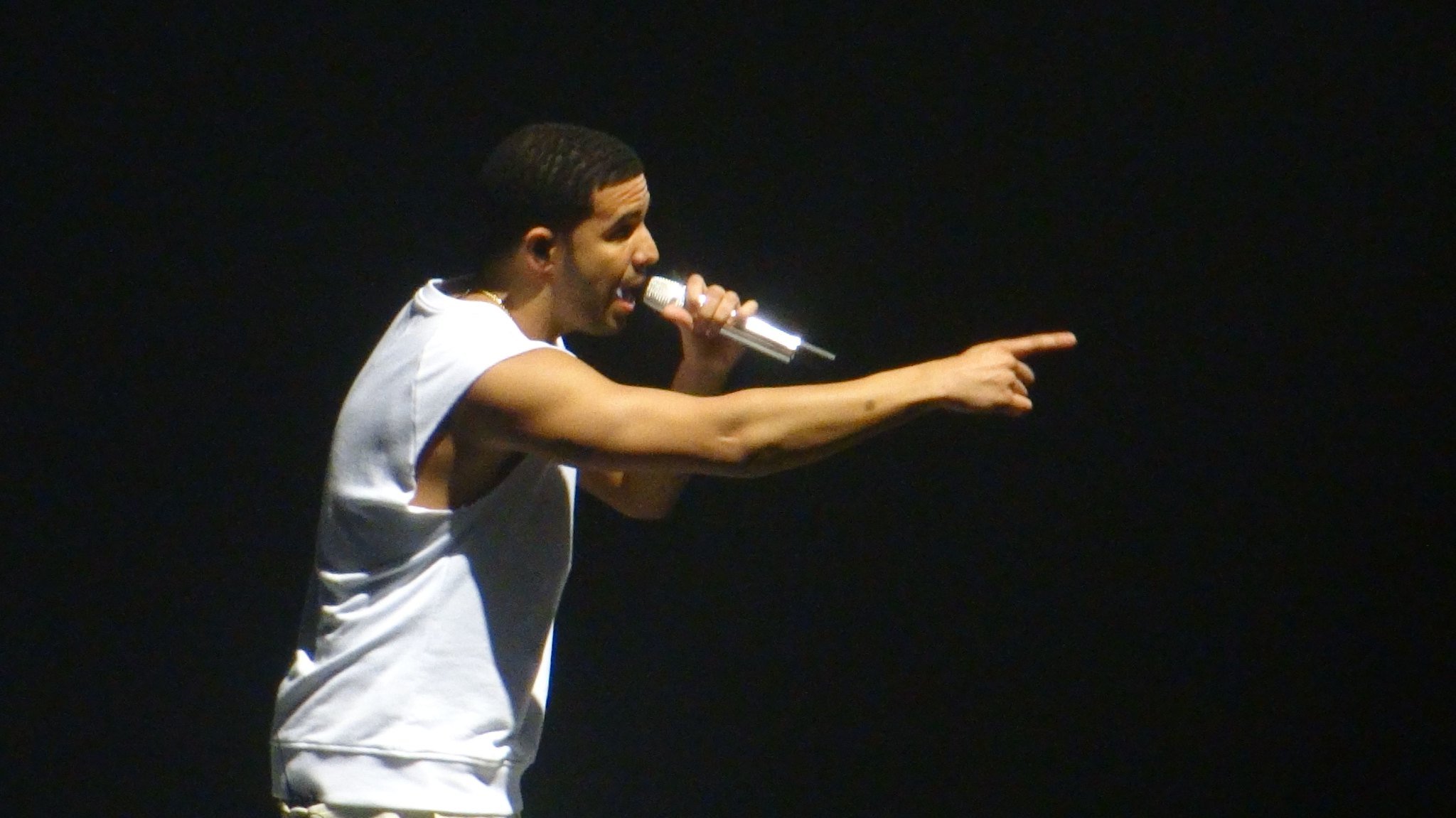 Rapper Drake beim Auftritt