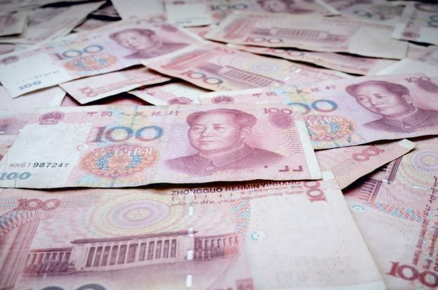 Chinesischer Yuan Banknoten