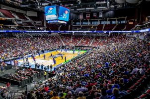 Basketball Zuschauer Halle