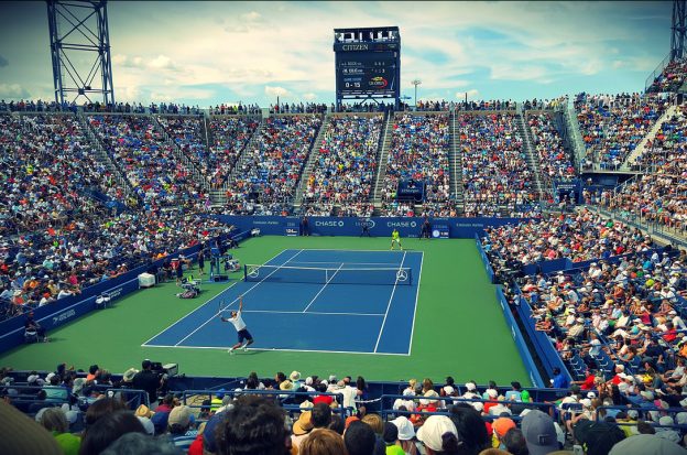 Tennis Match Stadion