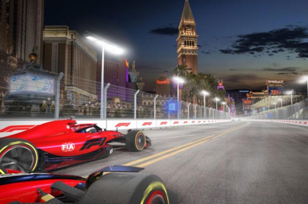 Formel 1-Rennwagen Las Vegas