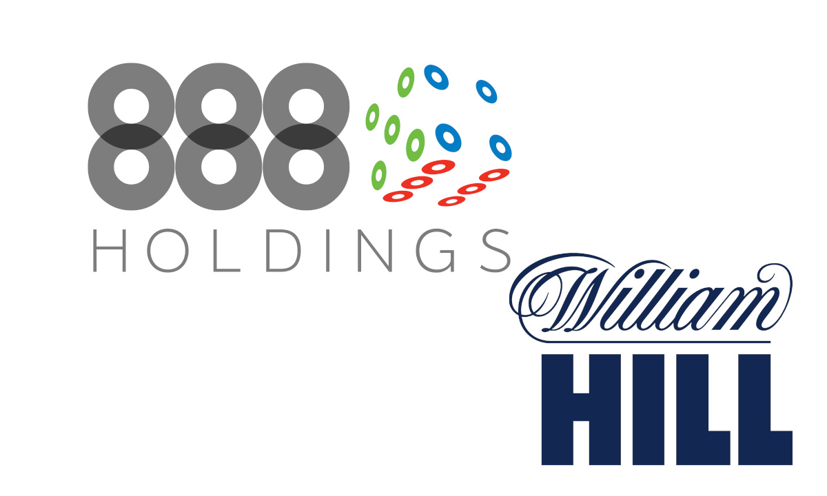 Logos von 888 Holdings und William Hill
